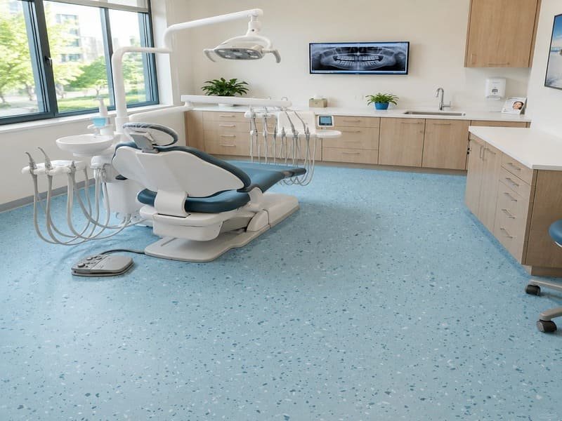 sealant PVC cove cap hospital wall joint